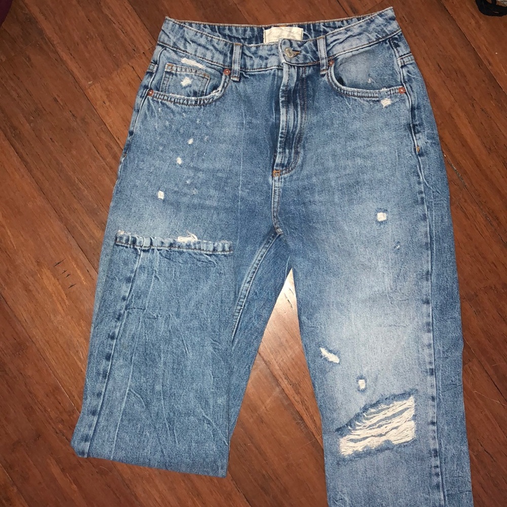 Free people mom jeans!